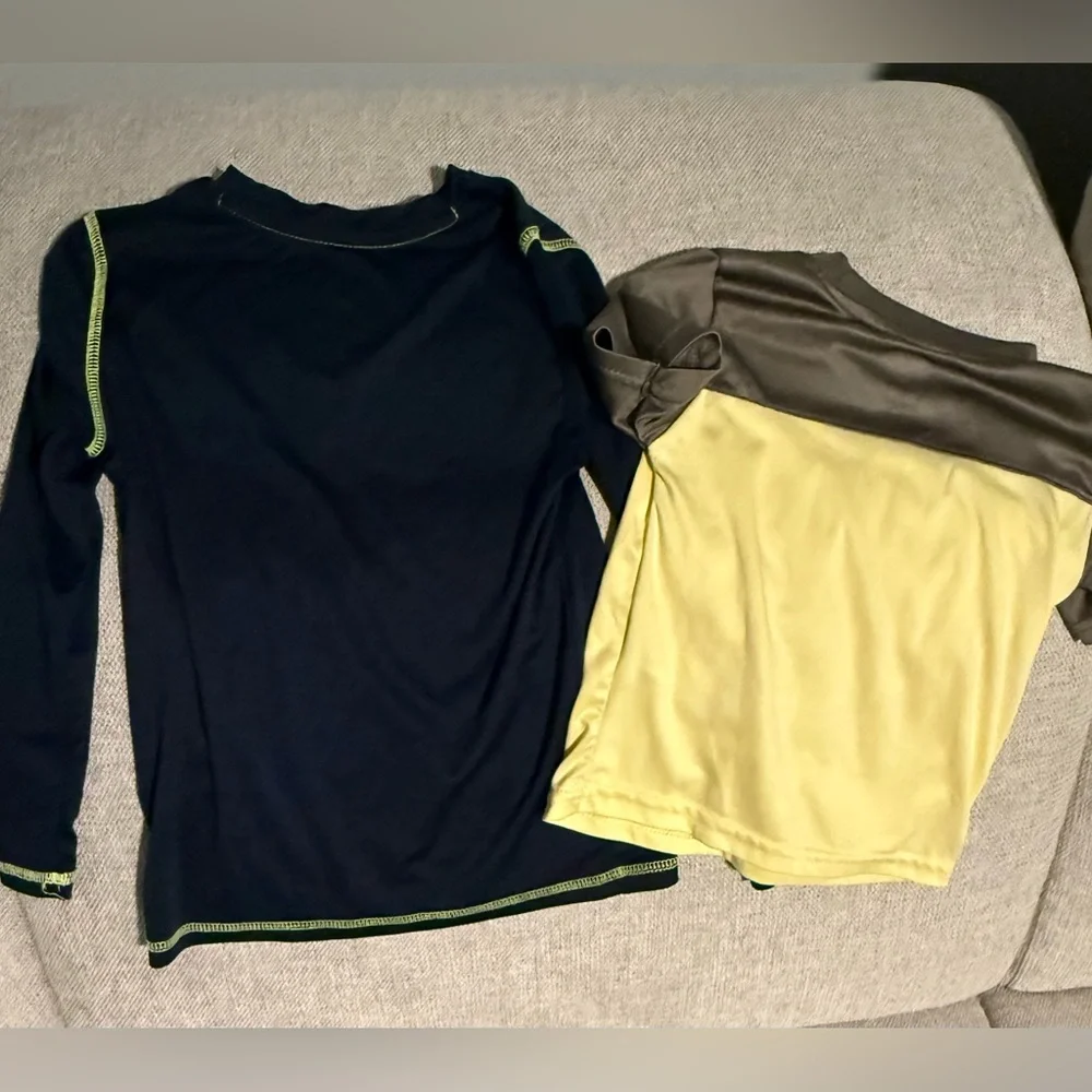 Batman Kids Swim Rashguard - Gray and Yellow
